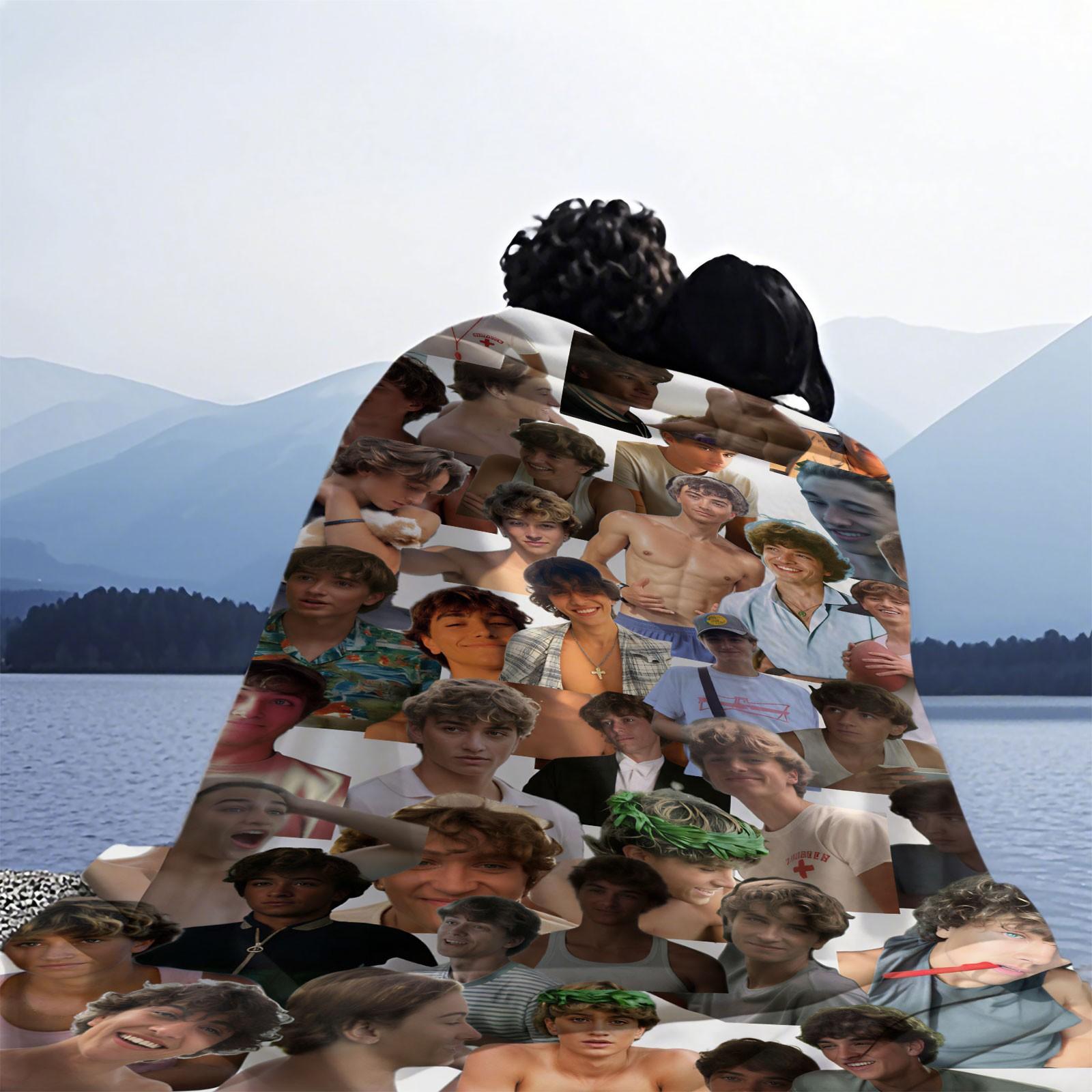 Malachi Barton Patterned Blanket, Everyday Holiday Birthday Gift For Kids And Adults, Soft, Warm And Lightweight Plush Blanket For Bed, Sofa, Car, Room Decoration