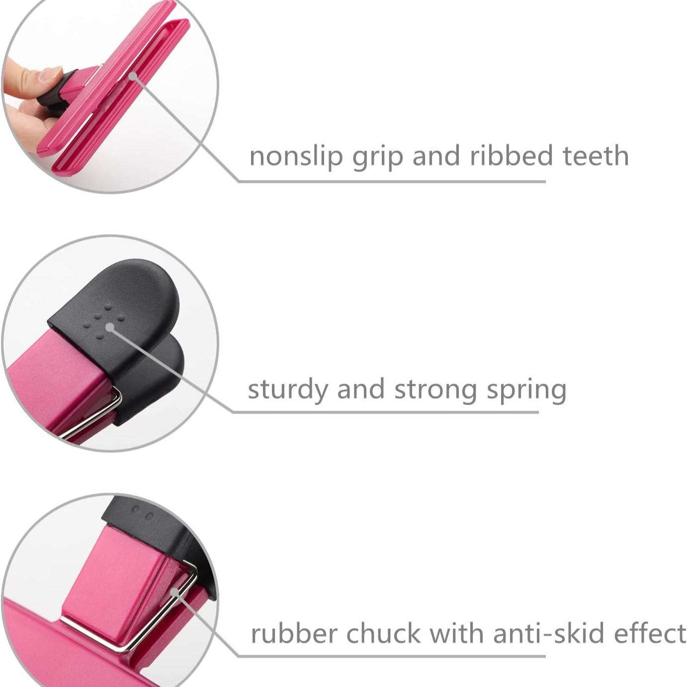 Plastic Seal Clips for Home Use, Milk Powder Tea Freshness, Snack Cookies Sealing, Office File Organizer, Moisture-Proof Sealer