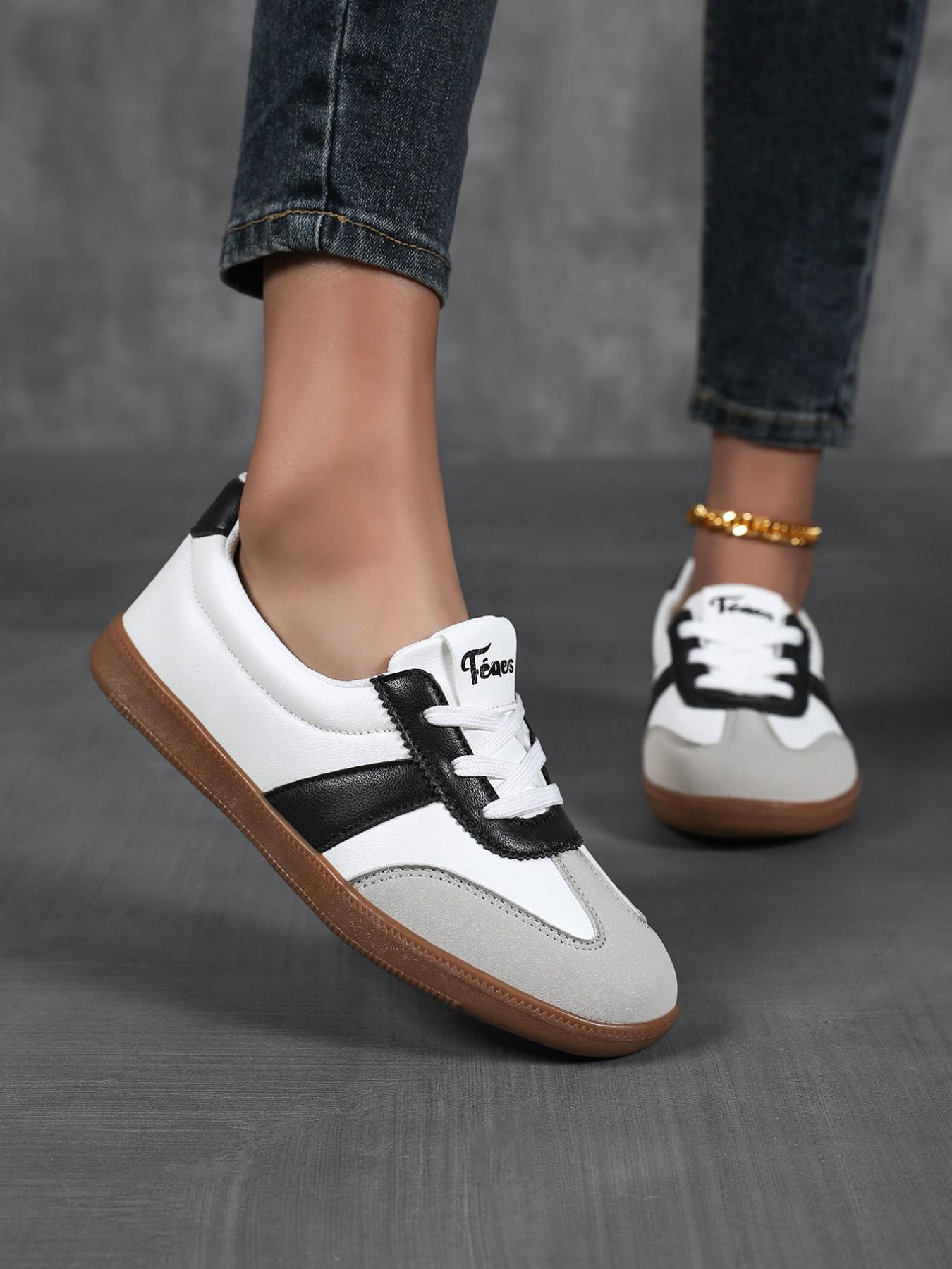 Women's Fashion Classic Sport Shoes, Casual Low Top Breathable Walking Sneakers, Comfortable Breathable Outdoor Athletic Shoes for All Seasons