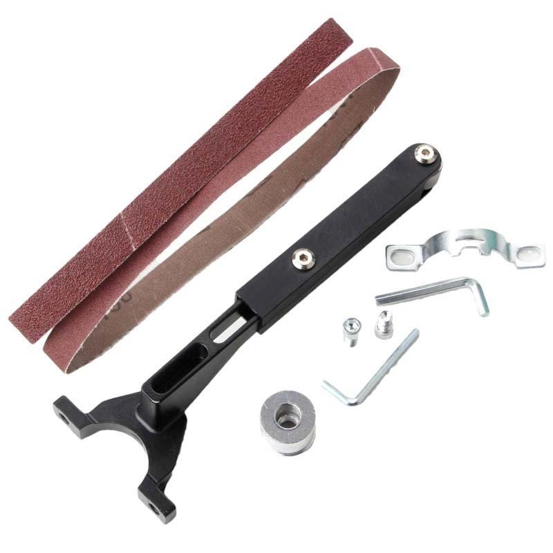 Mini Angle Grinder Conversion Belt Sander for DIY Woodworking, Compact Tool for Grinding and Polishing, Versatile Angle Grinder Attachment
