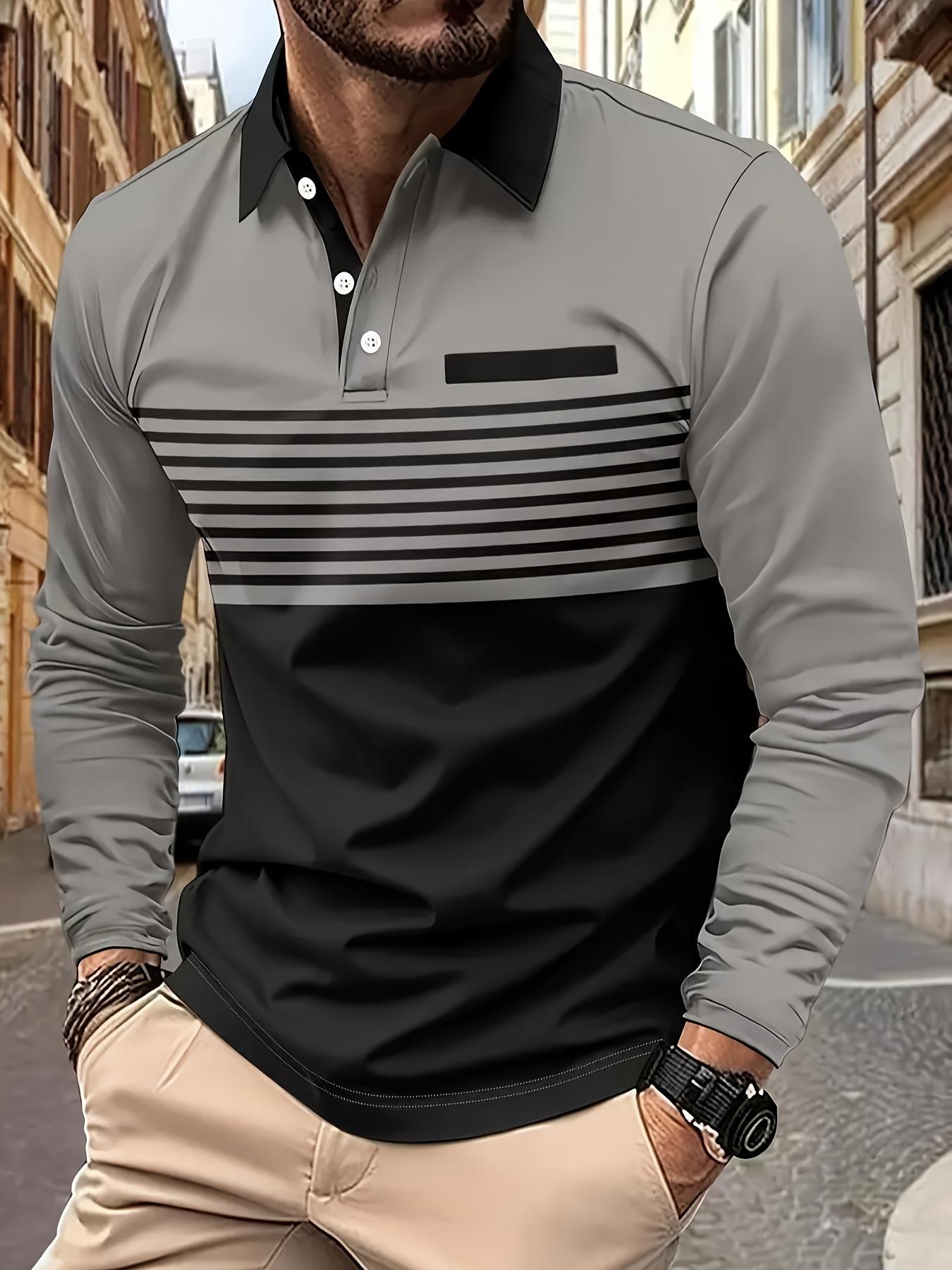 men's short sleeved POPL lapel metal zipper best-selling casual and fashionable men's clothing