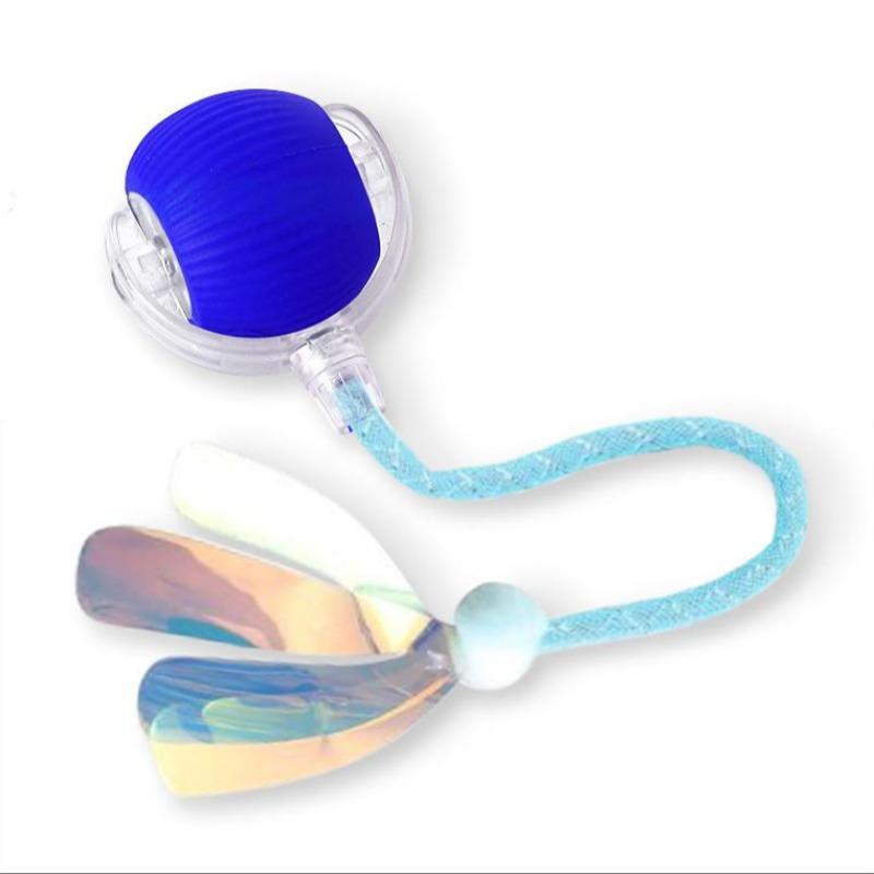 Automatic Cat Toy Ball Self-Entertainment Smart Interactive Kitten Wand, Energy Consuming Electric Dog Ball, Automatic Rolling Ball, Fun Pet Toys for Cats and Dogs
