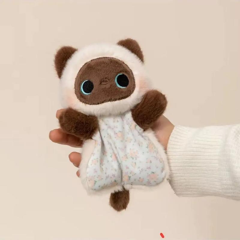 Cartoon Bean Bag Fluffy Texture Soft Decompression Stuffed Animals Supine Position Comfortable To Touch