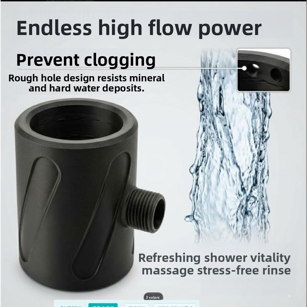 Helical Pressure Shower Head, Innovative Washing Machine Shower, Creative Adult Universal Shower, Focus on Men's Hygiene, Limited Time 2pcs Set