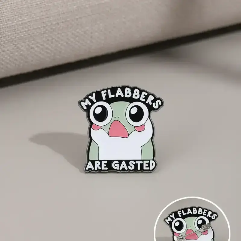 Cute Frog Design Brooch, Durable Metal Pins, Fashion Alloy Badge for Daily Clothing Decor, Trendy All-match & Exquisite Brooch for Birthday Gift, Fashion Accessory