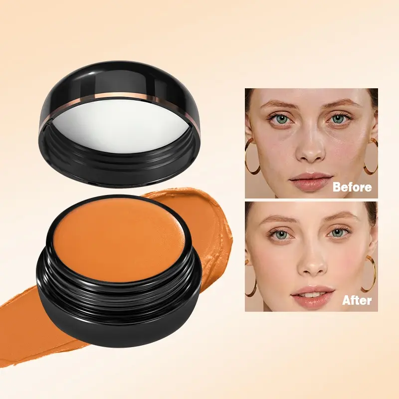 Full Coverage Concealer, Waterproof & Sweat-Proof Matte Makeup Cream, Long-Lasting, All-Day Flawless Beauty, Natural Look, Cosmetics Products, 1pc