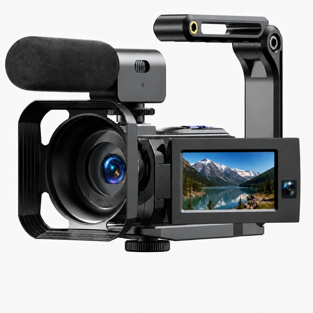 5K Video Camera Camcorder,  Lens 56MP for YouTube Vlogging Camera