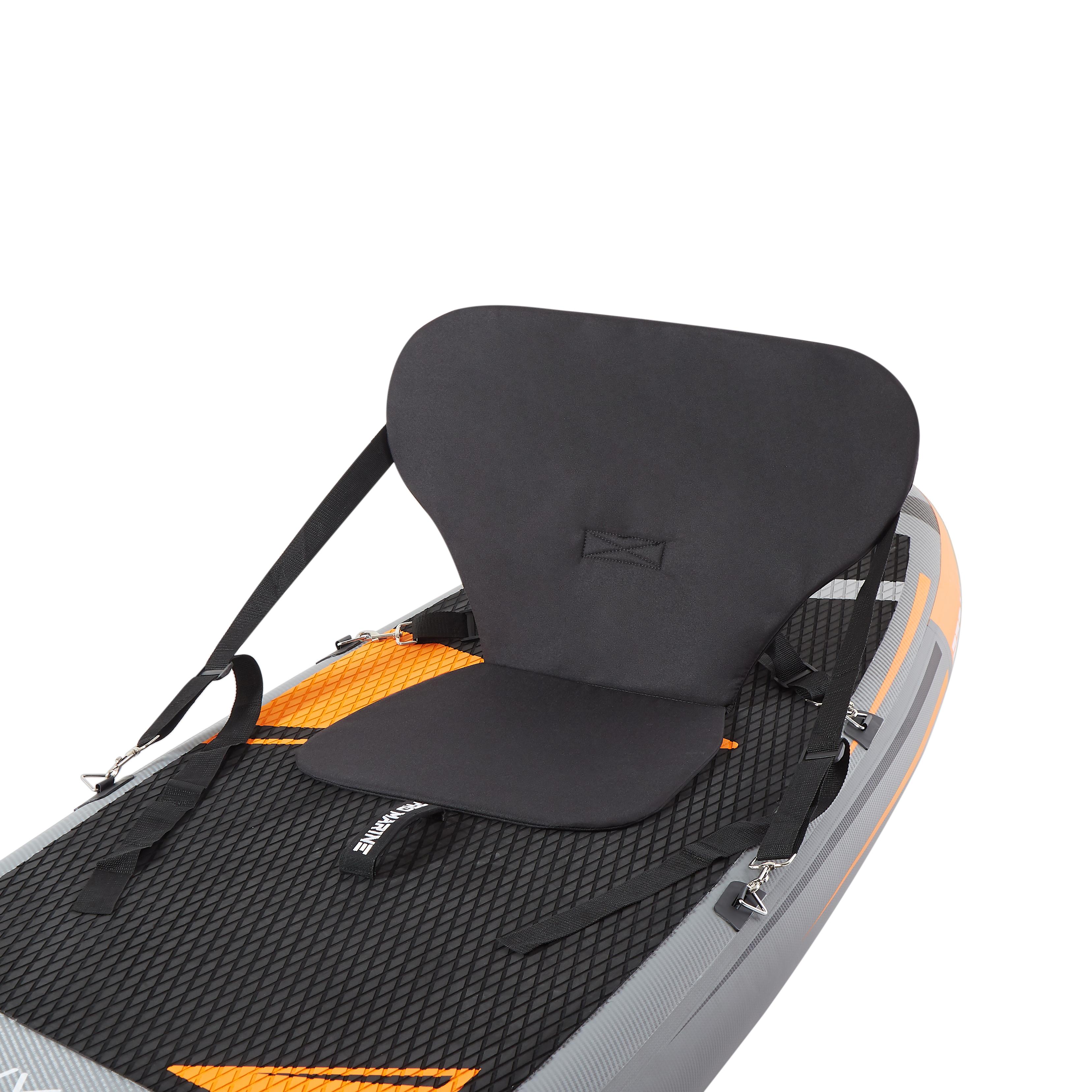 PRO MARINE 10'/12' Inflatable Stand up Paddle Boards Adjustable Paddle SUP Carry Bag & Fast Pumping Orange FathersDayGift