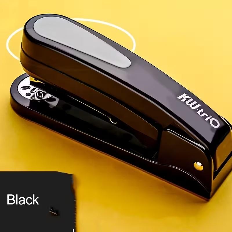 360 Rotatable Stapler, Uses 24/6 Staples, Effortless Long Stapler, School Paper Staplers, Office Bookbinding Supplies