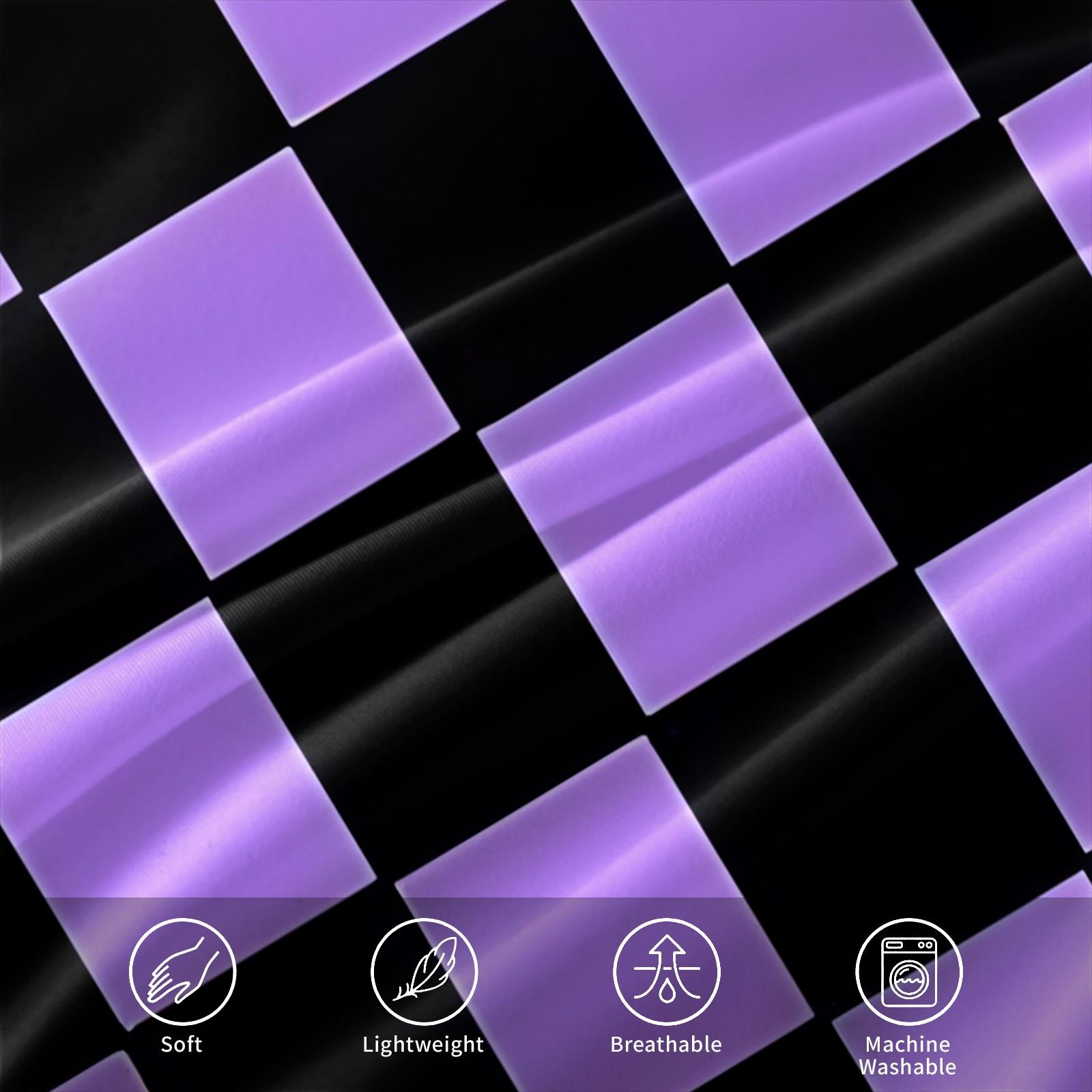 2/3 Pcs Classic Plaid Print Duvet Cover Set, Simple Modern Bedding Set, Soft Microfiber with HD Digital Print and Zipper Closure, Wrinkle Resistant, Perfect for Bedroom, Dorm and Guest Room Decor, All Season Use - No Filling