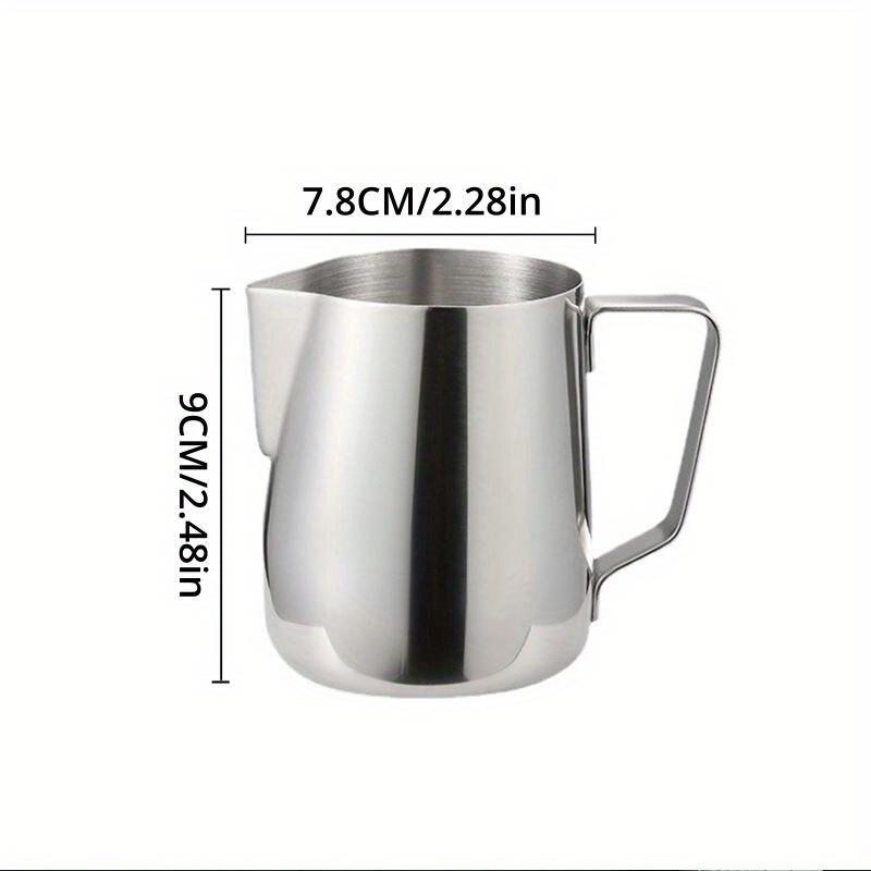 Stainless Steel Milk Frothing Pitcher Espresso Steaming Coffee Barista Latte Frother Cup Cappuccino Milk Jug Cream Froth Pitcher Kitchenware