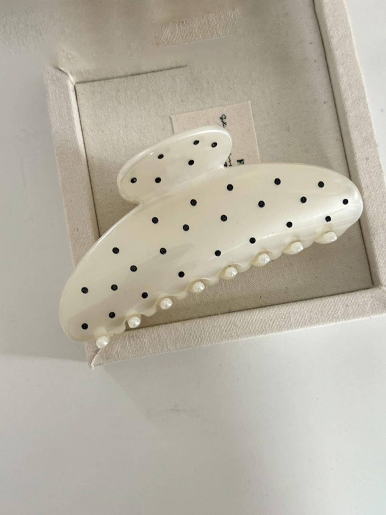 Women's Fashion Polka Dot Hair Clips, Casual Simple Hair Accessories, Perfect for Afternoon Tea, Campus, Valentine's Day, Mother's Day