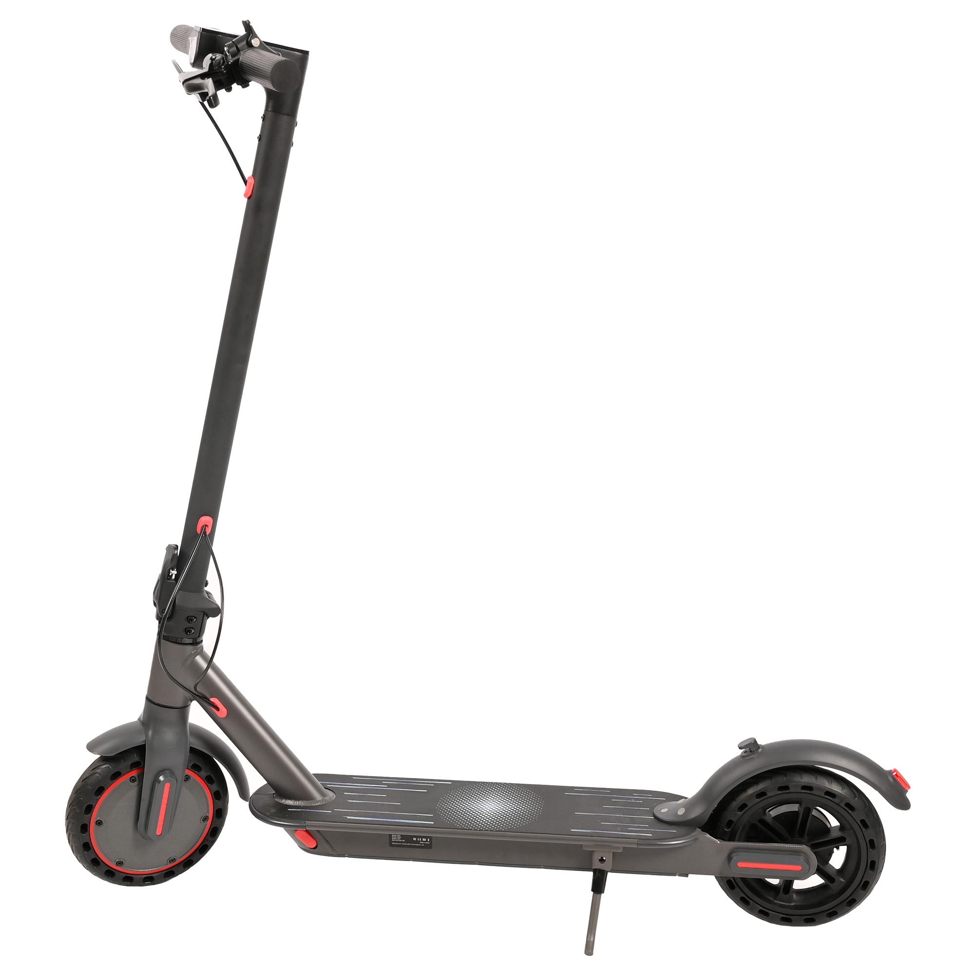 Electric Scooter 19 MPH Max Speed, 350W Motor, Foldable Commuter Scooter with Dual Braking System & App Control,Four Speed adjustment