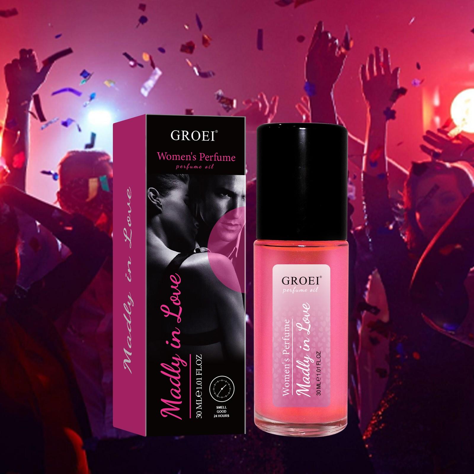 Crazy Love Roll-On Perfume｜Viral Perfume Oil，Exquisite, Elegant, Floral Fruity Scent with Skin-Friendly Formula，Fragrance Notes Lavender，For Long-Lasting Fragrance & Daily Glam, Floral Scents Perfume, Daily Use Fragrance