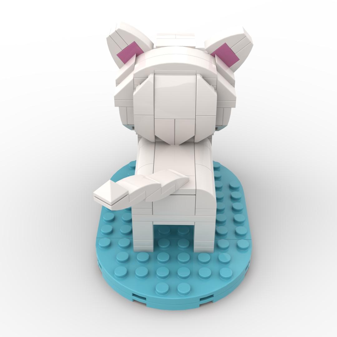 145PCS Exquisite Animal Building Blocks Set, DIY Building Brick Toy, ABS Plastic Material, Animal Model with Sturdy Base, Includes Printed and Electronic Instructions, Desk Display Collectible Ornament, Home Bedroom Office Decoration, Birthday Gift