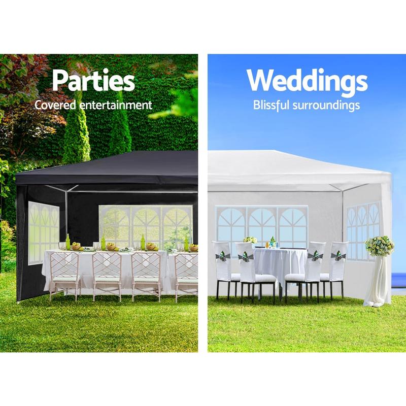 10x20/30ft Outdoor Canopy, Outdoor Gazebo Shelter for Party Wedding BBQ Events with Removable Sidewalls, Waterproof Shelter 10x20/30ft Outdoor Canopy, Outdoor Gazebo Shelter for Party Wedding BBQ Events with Removable Sidewalls, Waterproof Shelter