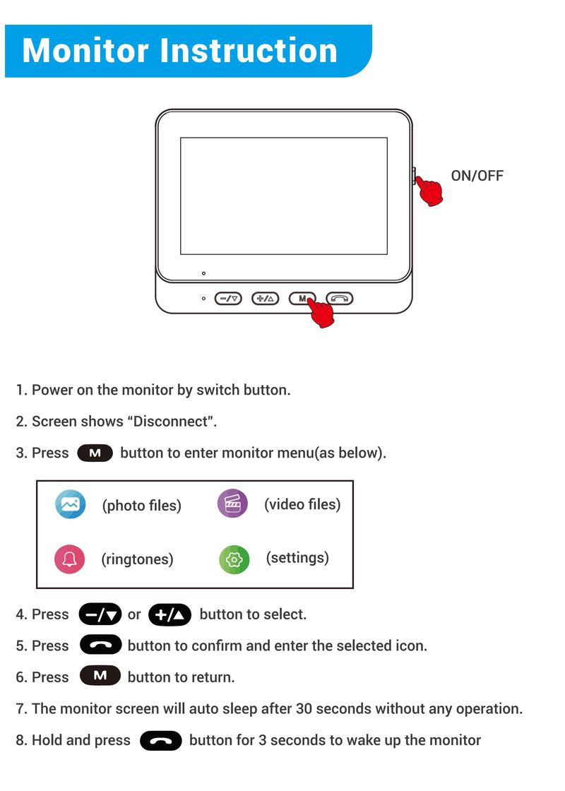 X8 A Wireless Doorbell Camera, Rechargeable Smart Visual Doorbell, Modern Home Security Doorbell with Night Vision, Safety Intercom for Privacy, Alarm, Sensor，waterproof