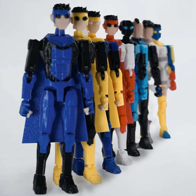 3D Printed Action Figures Invincible 3.0 Superheroes Anime Multi-Jointed Shapeshift Toys Mannequin Model Ornaments Kids Gifts 3D Printed Action Figures Invincible 3.0 Superheroes Anime Multi-Jointed Shapeshift Toys Mannequin Model Ornaments Kids Gifts
