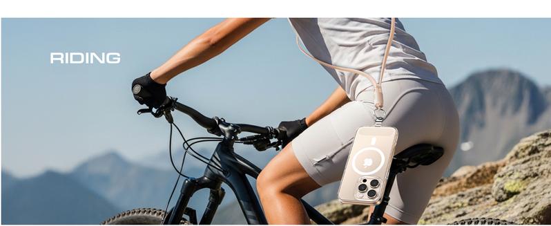 LISEN Crossbody Lanyard Teacher 60W USB C Cable for iPhone Air 17 16 15 Anti-Theft Phone Chain Crossbody Phone Strap for Most Smartphones Cell Phone Neck Holder for Women Desert Gold Silicone Metal Pad Transparent