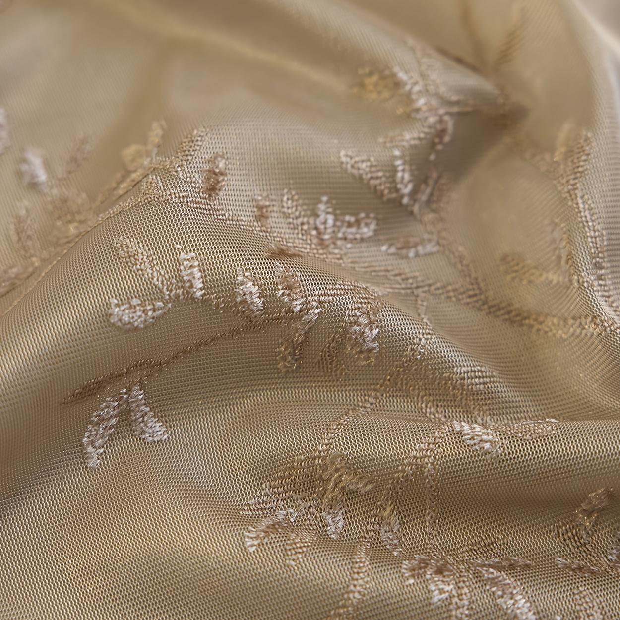 Vintage Bohemian Plant Jacquard Semi-Transparent Curtain, with Hanging Holes, Suitable for Bedroom, Living Room, Balcony, Room Divider