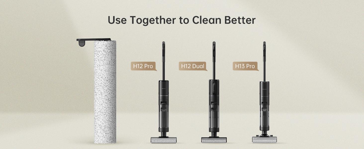 DREAME Replacement Brush Roller, for Powerful Cleaning Replacement Replacement Parts