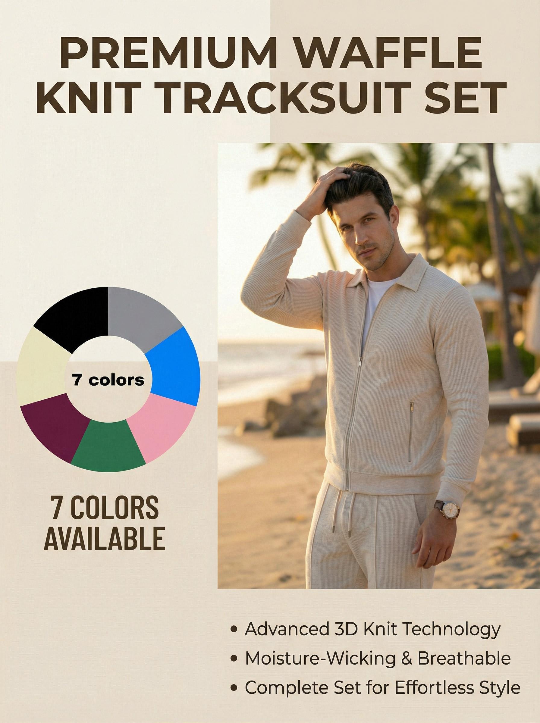 KZZ Spring Sporty Two-piece Set Men's Plain Zip Up Jacket & Drawstring Waist Pants Tracksuit Set, Men's Sportswear for Gym Workout Running, Casual Gym Wear, Tracksuit Outfit, Athletic Tracksuit, Casual Activewear,christmas gifts for him SpringStatements