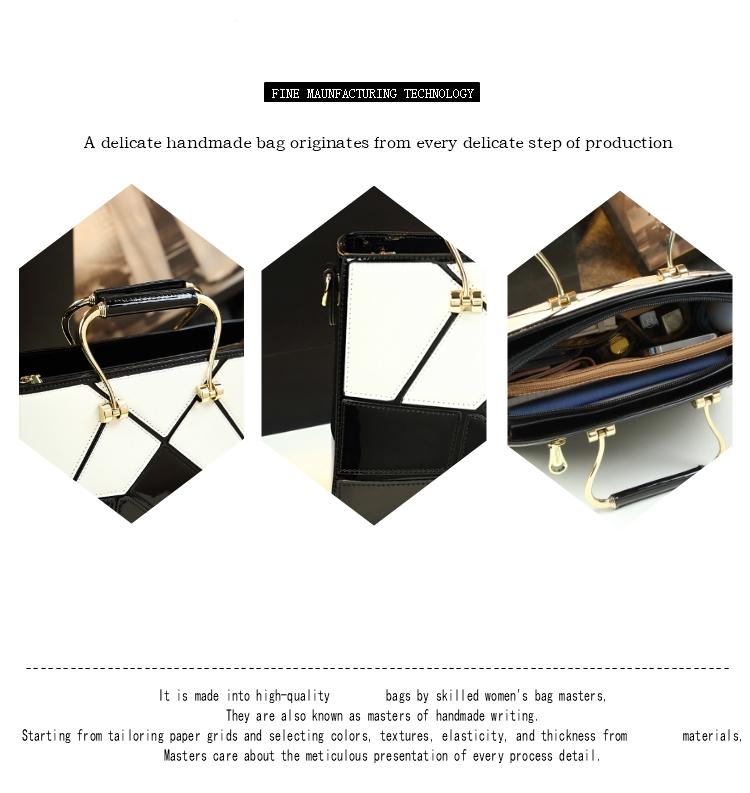 Fashion Women's Square Patchwork Bag, Classic Versatile Shoulder Bag, Casual Crossbody Handbag, Stylish Daily Use Accessory