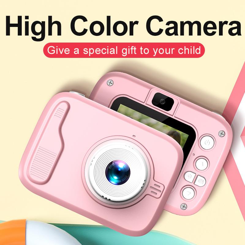 Auto Focus Screen Children Camera- High Definition Digital Camera- Portable and Compact- Student Mini Photography Camera- kid Gift