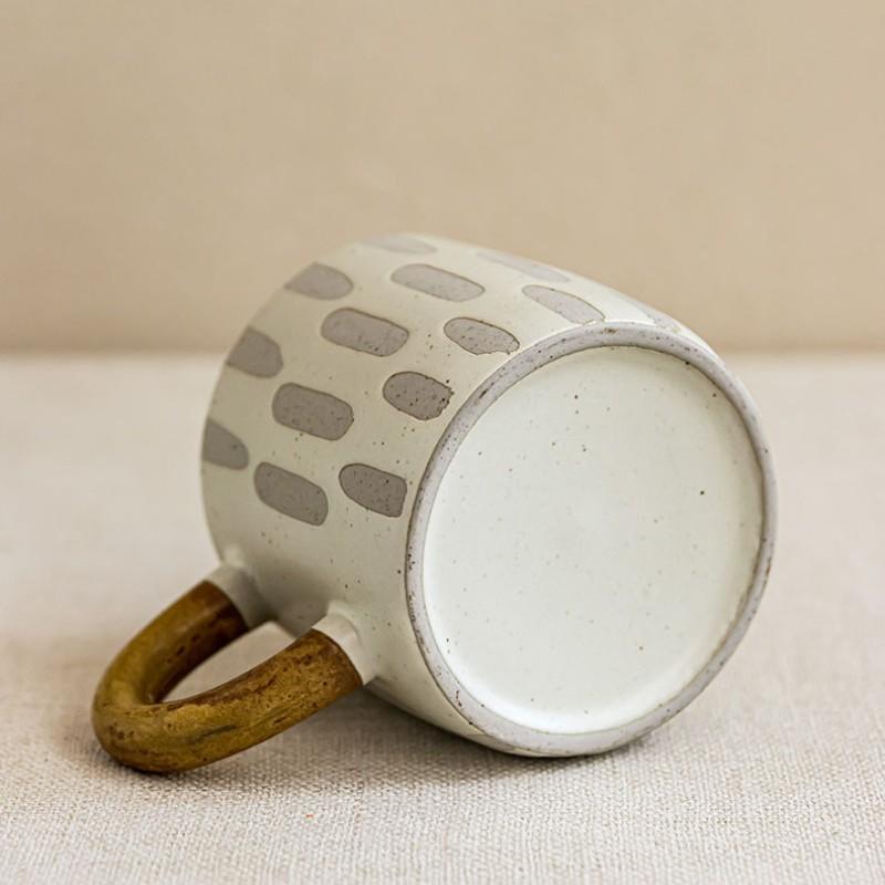 Creative Colorful Pattern Mugs for Home Use, Simple Design Coffee Breakfast Cup, Restaurant Tea Water Mug, Wholesale Bulk Buy