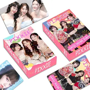 30 Pcs/set New Thai Star Girls' Group Pixxie Englot Double-sided LOMO Cards HD Photocard Boxed Greeting Card Bookmarks Fans Gift