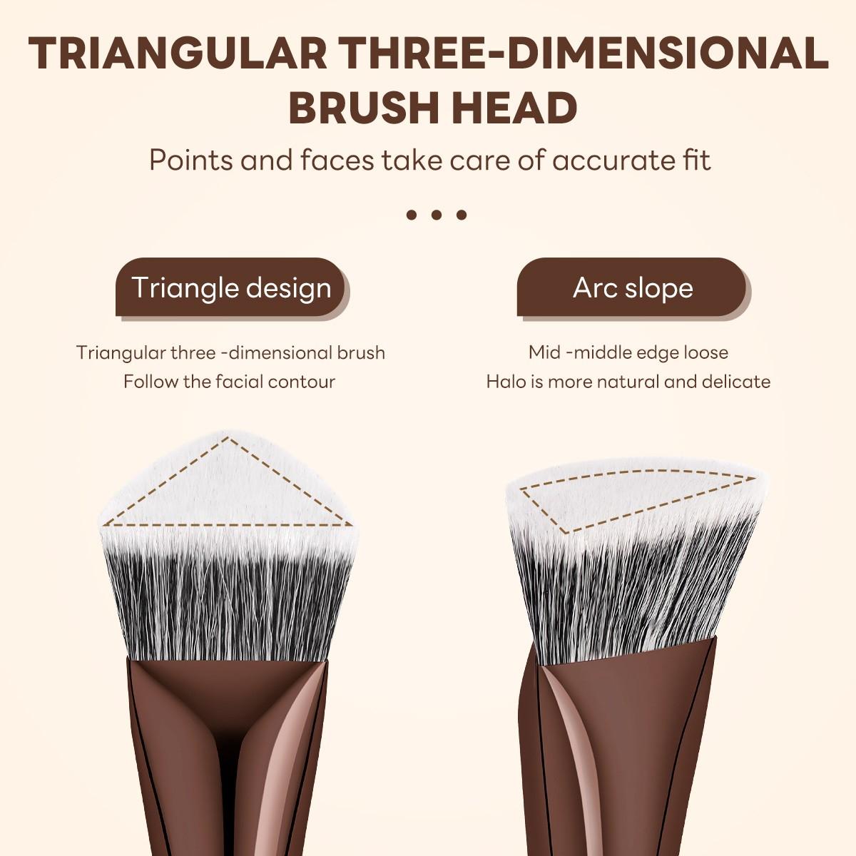 Maange 18-Piece Makeup Tool Set, Includes 17 Brushes + Brush Holder, Foundation Brush, Blush Brush, Powder Brush, Highlighter Brush, Eyeshadow Brush, Mascara Brush