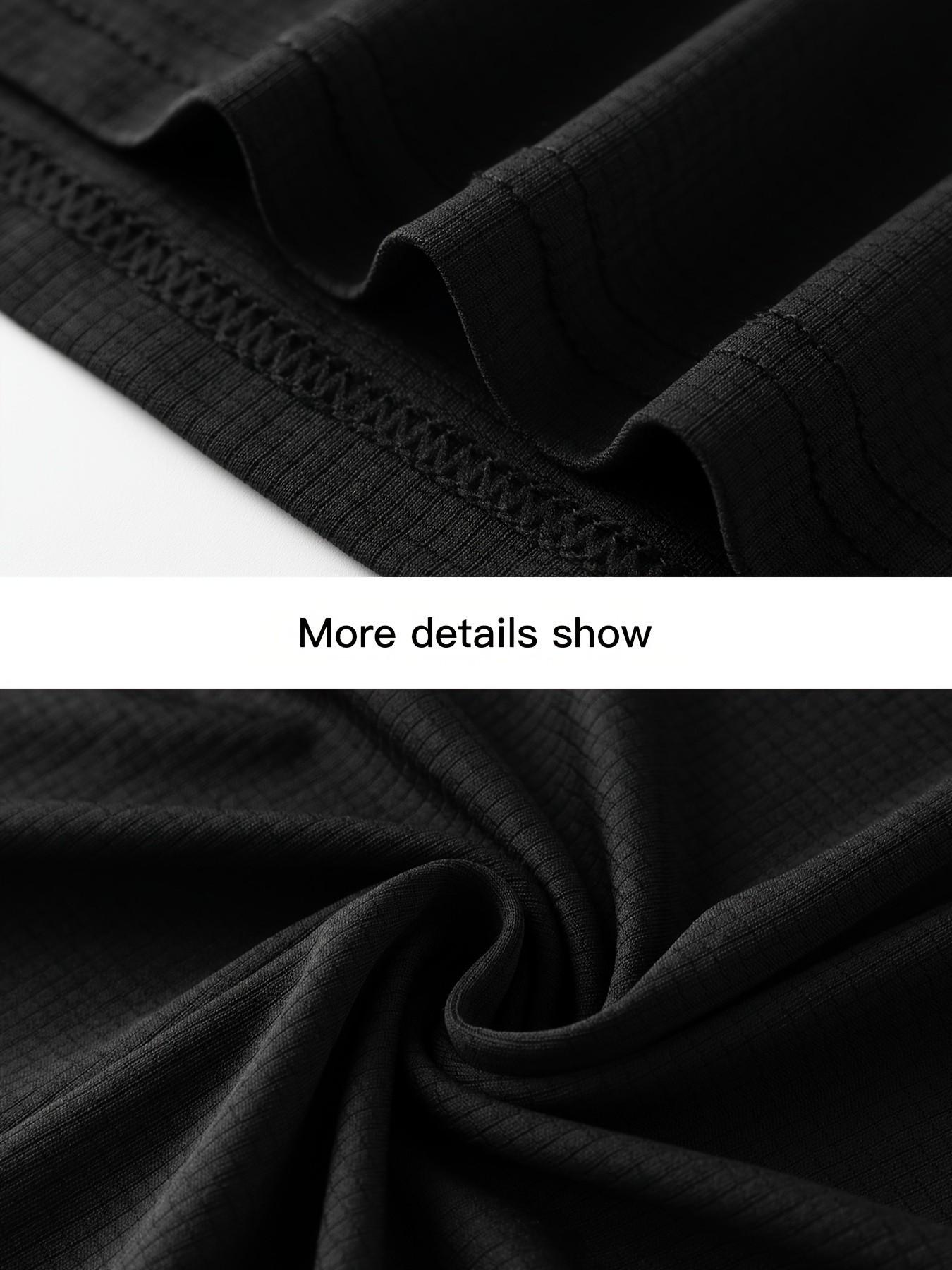 Men's Sporty T-Shirt, Quick-Dry Breathable Fitness Running Top, Casual Geometric Pattern, Loose-Fit Short Sleeve, Lightweight Moisture-Wicking