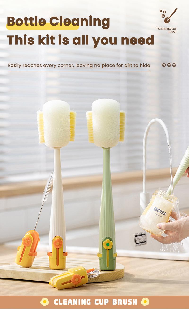 5-in-1 Bottle Cleaning Brush (Multifunctional) – For Cup Lid Cleaning & Home Kitchen Tasks 5-in-1 Bottle Cleaning Brush (Multifunctional) – For Cup Lid Cleaning & Home Kitchen Tasks