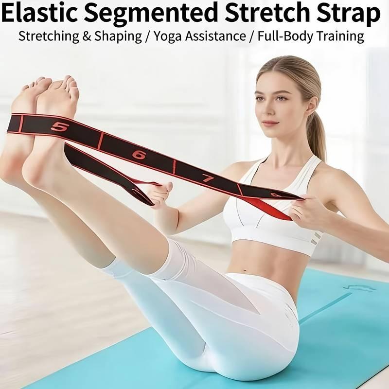 Beginner Yoga Resistance Band, Fitness Resistance Strap, Yoga Assist Band, Shoulder Opener Back Beauty Pull Band, Exercise Aid Tool