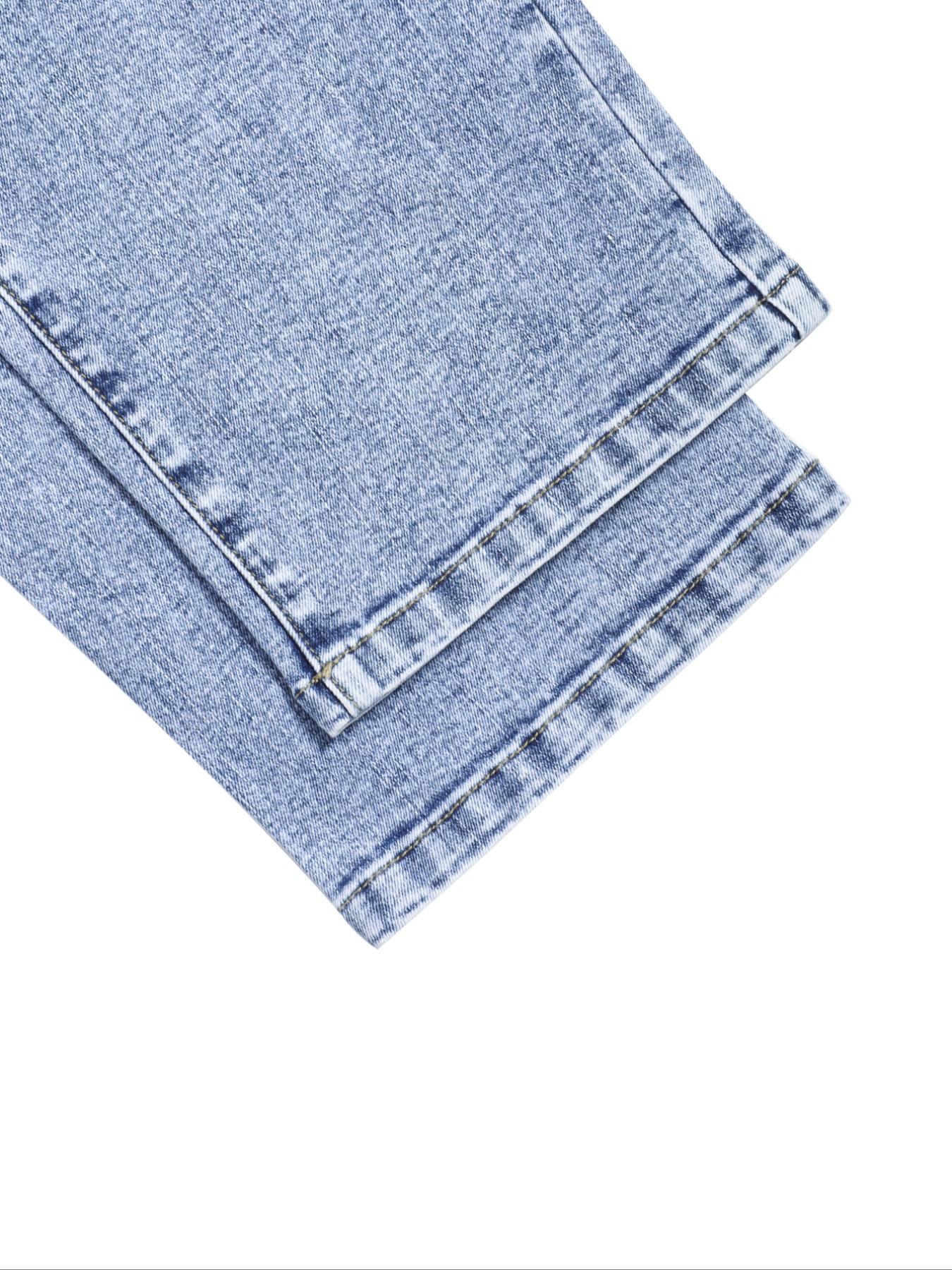 GILIPUR Women's Slim-Fit Solid Color Mid-Rise Stretch Denim Capri Pants, Elastic Waistband Skinny Jeans, Casual Comfortable Pull-On Summer Trousers for Outdoor & Daily Wear GILIPUR Women's Slim-Fit Solid Color Mid-Rise Stretch Denim Capri Pants, Elastic Waistband Skinny Jeans, Casual Comfortable Pull-On Summer Trousers for Outdoor & Daily Wear