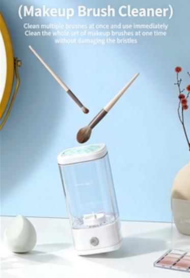 Automatic Electric Makeup Brush Cleaner, Multifunctional Beauty Tool, Ideal for Daily Use, Essential Gadget for Perfect Application