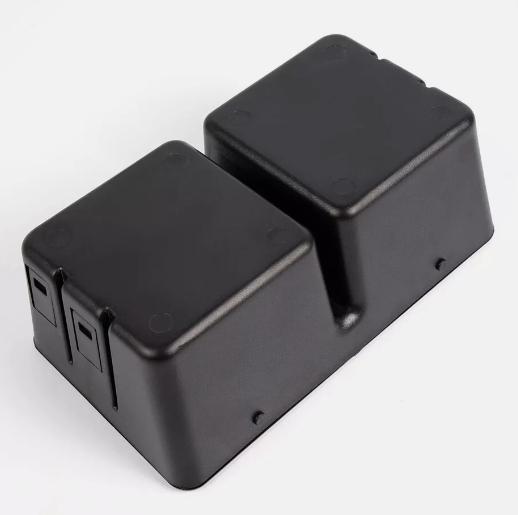 G-PLUS- Dual Cup Holder Insert Fit For 07-14 GMC Cadillac Chevy Rear Seat Center Console coinholder