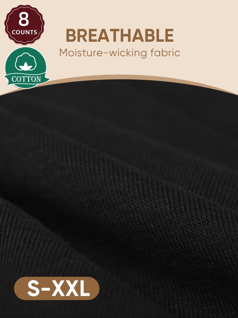 Women's High Waist Cotton Thong Panties, Breathable Fitted Design, Ditsy Floral Pattern, Comfortable All Season Underwear Set, High Waisted Briefs