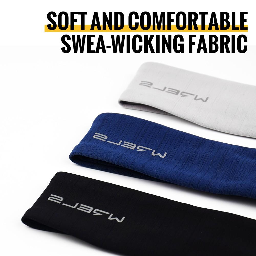 High Elastic Durable Reflective Sweat-Wicking Quick-Dry Hairband, Comfortable Adjustable Hairband for Fitness Running Outdoor Hiking Sports