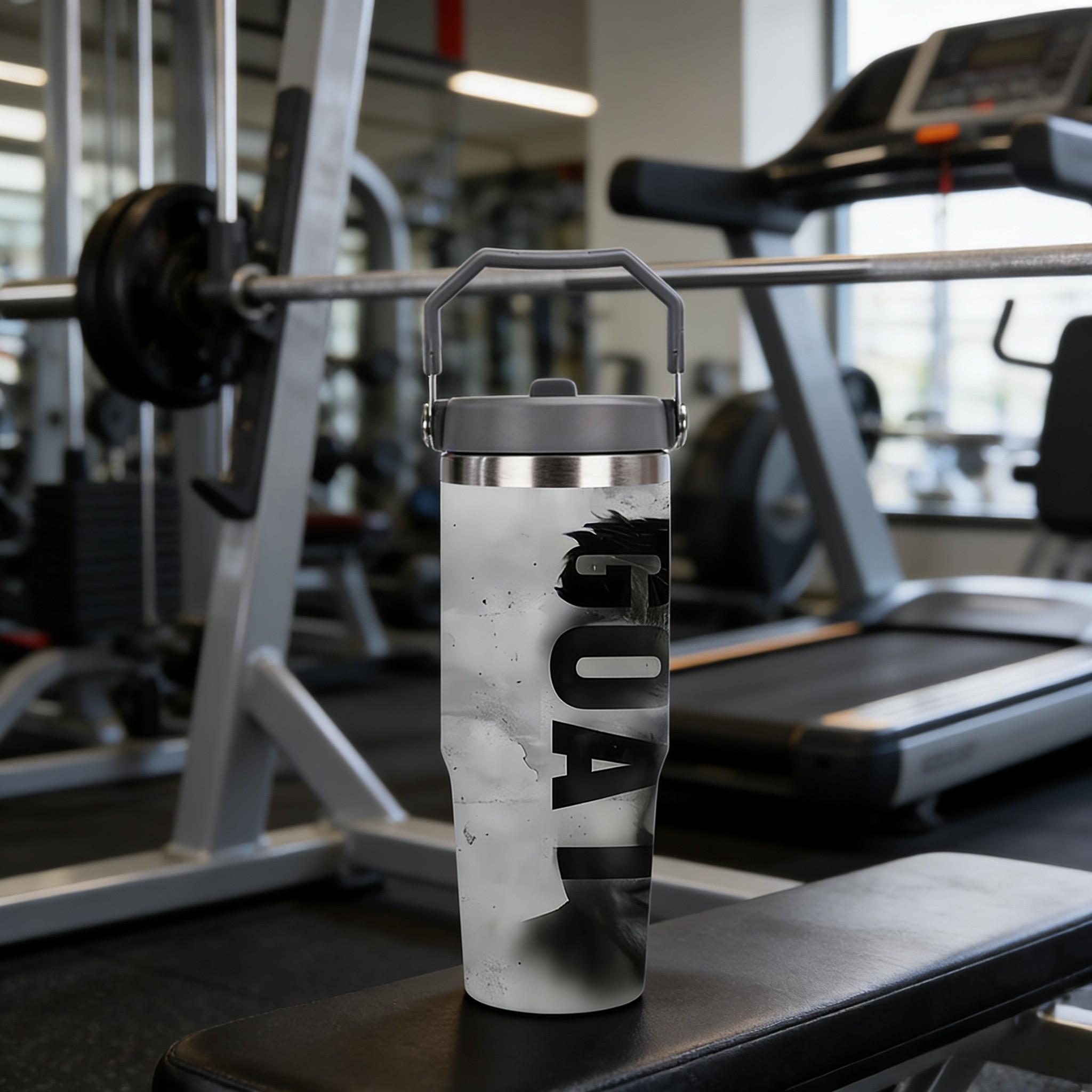 1pc 30oz stainless steel large-capacity car water bottle, Number 7 jersey Pattern，for Cristiano Ronaldo fans.for football enthusiasts. various patterns to choose from, fan gift, Outdoor camping Coffee Cups & Mugs