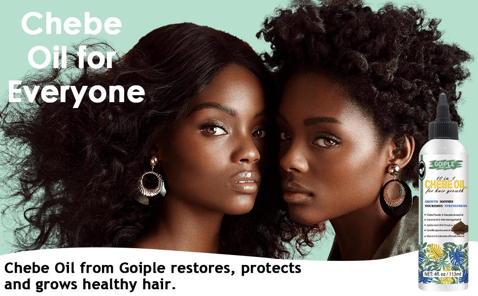Chebe Hair Oil for All Hair Types -Natural Moisturizer Hair Oil for Healthy Scalp and Hair Growth Hydrating Thickening Haircare Moisture Repair Chebe Hair Oil for All Hair Types -Natural Moisturizer Hair Oil for Healthy Scalp and Hair Growth Hydrating Thickening Haircare Moisture Repair