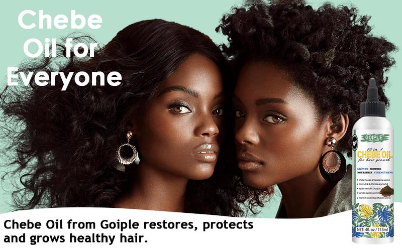 Chebe Hair Oil for All Hair Types -Natural Moisturizer Hair Oil for Healthy Scalp and Hair Growth Hydrating Thickening Haircare Moisture Repair