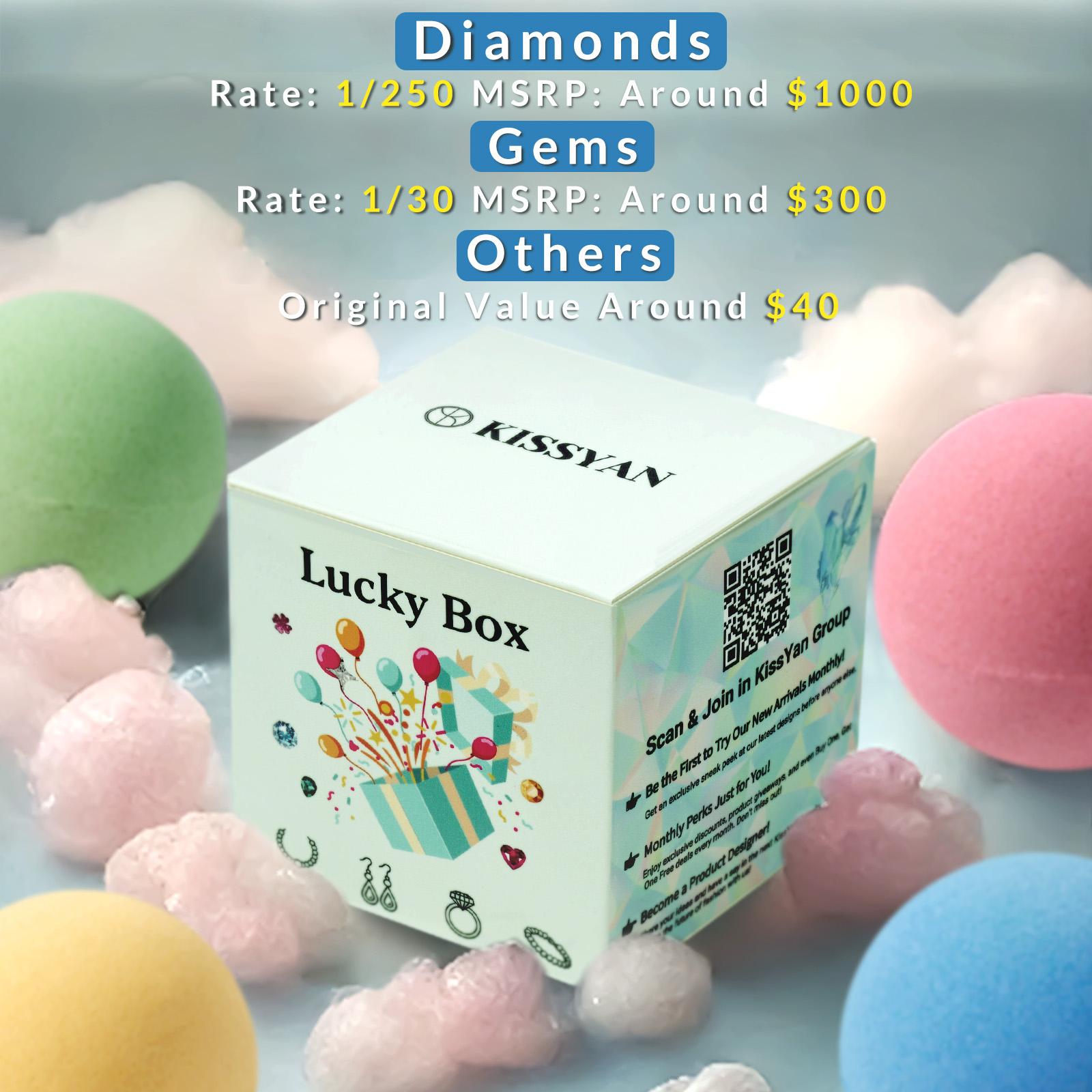 KISSYAN Jewelry Mystery Box – Trendy Fine Jewelry with Random Necklaces, Earrings, Bracelets, Charms & Adjustable Rings | Cute Surprise, Waterproof, Durable, Perfect Gift Springtok Outdoorfun