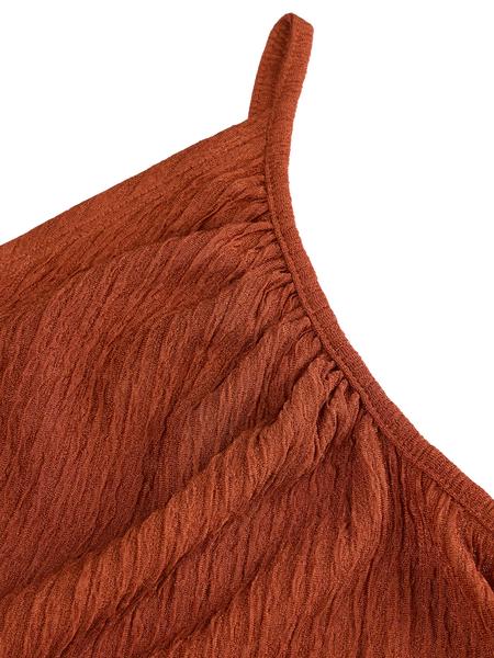 Aliling Women's Solid One Shoulder Bodycon Dress, Casual Fashion Short Dress for Party Club Dating Wear, Ladies Summer Clothes