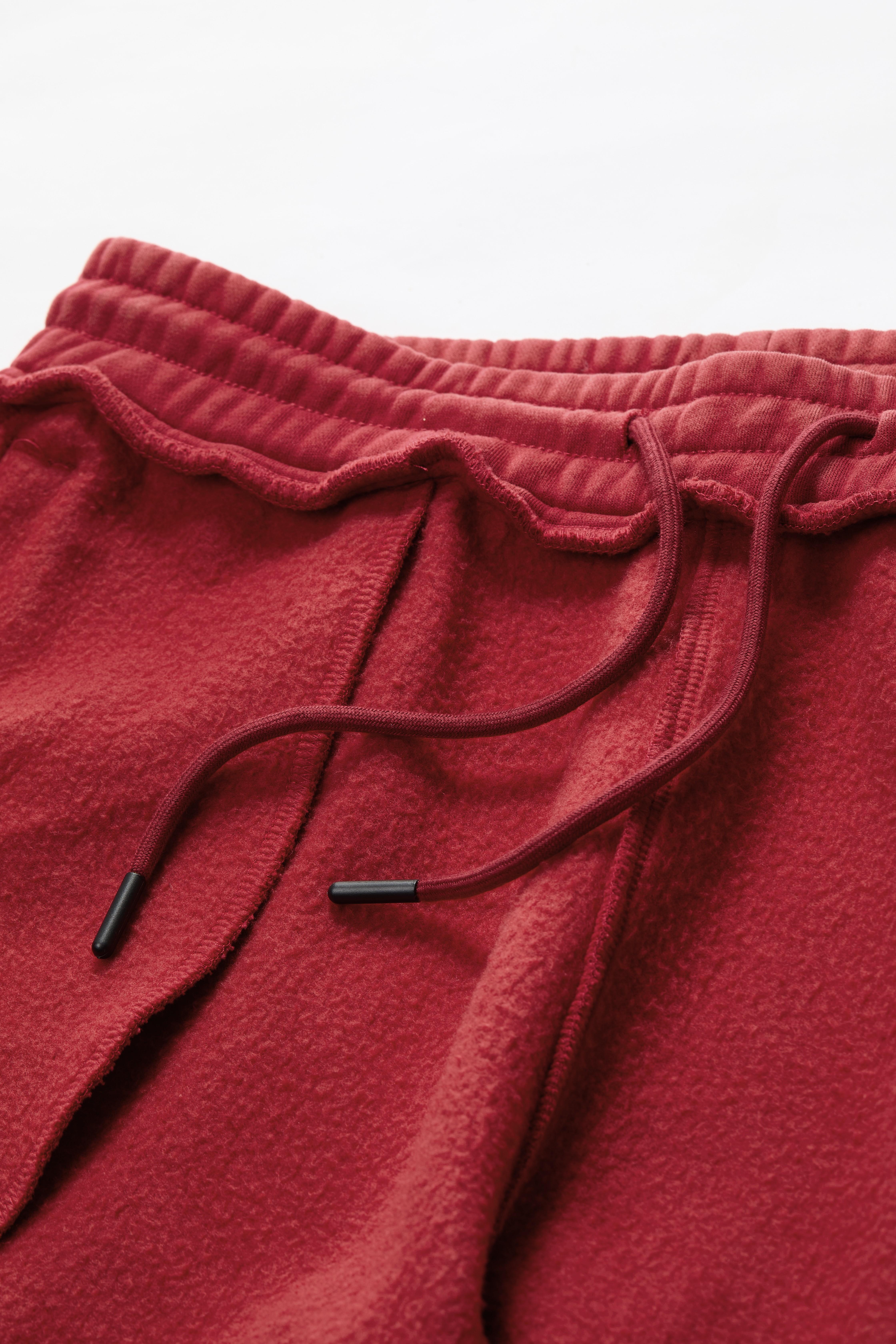 Faiable UNISEX Acid Wash  Cozy and  Waistband and Convenient Pockets Perfect for Everyday Wear Stylish with Elastic Fleece Lined Cuffed Joggers springtok