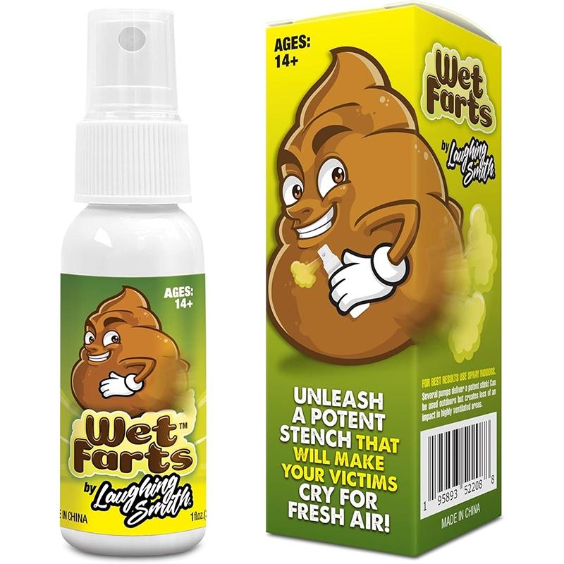Strong Smell Spray for Pranks & Jokes, Non-Toxic Realistic Stinky Gas Scent, Perfect Gift for Adults & Kids, Fun Party Accessory