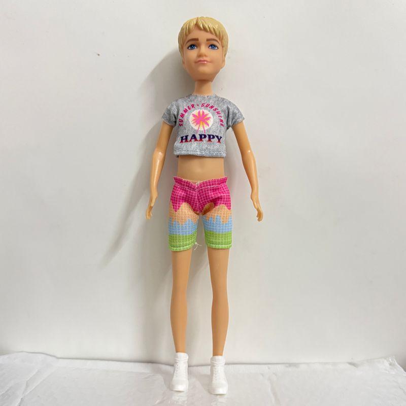 7-Inch Teenager Doll Couple Stuffed Toy, Unisex Figure, Perfect Gift for Teens, Durable Design, Ideal for Collectors