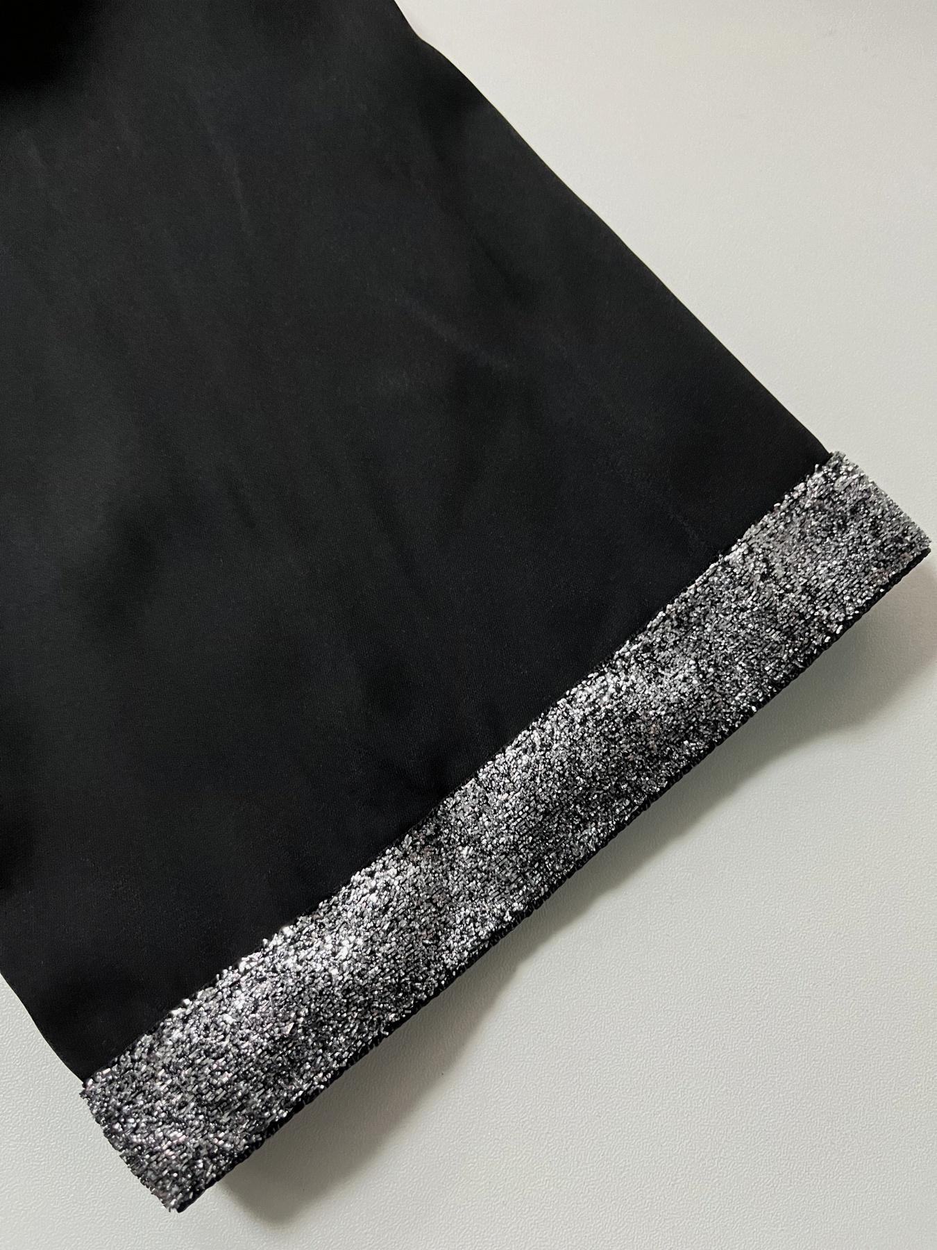 Women's Contrast Binding Zipper Long Sleeve Dress, Solid Color Round Neck Long Dress for Daily Wear, Ladies Clothes for All Seasons