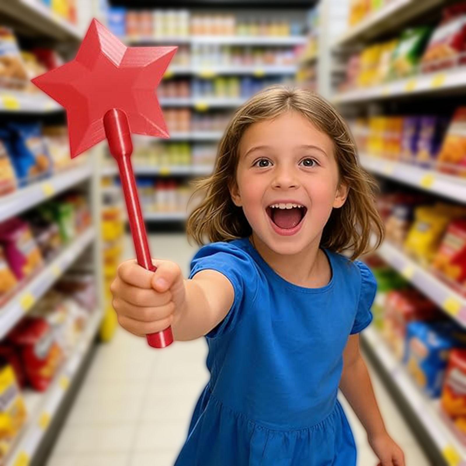 3D Printed Starlight Magic Wand Tap to Pay Accessory, Non-Contact Payment Card Holder, Stylish & Functional Design