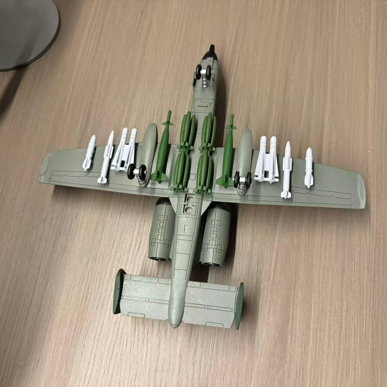 A-10s Aircraft Model Kit, Plastic Construction Set, DIY Building Model, Ideal for Collectors & Desk Decor, Perfect Gift for Holidays